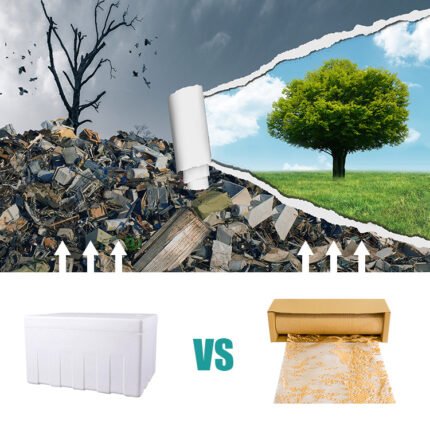 Eco-Friendly Compostable Protective Cushion Wrapping Paper